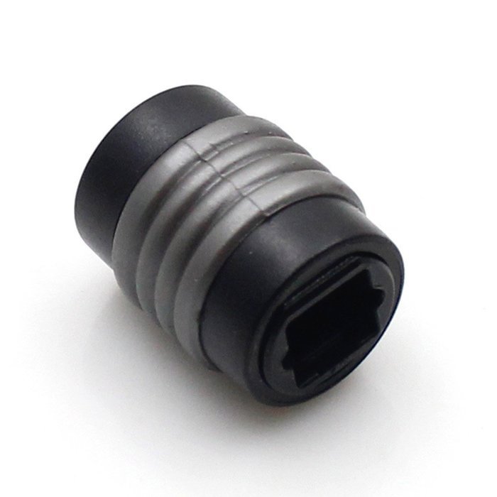HTTX Female to Female Optical Toslink Digital Audio Extension Cable Coupler Connector Adapter, 2-Pack N5