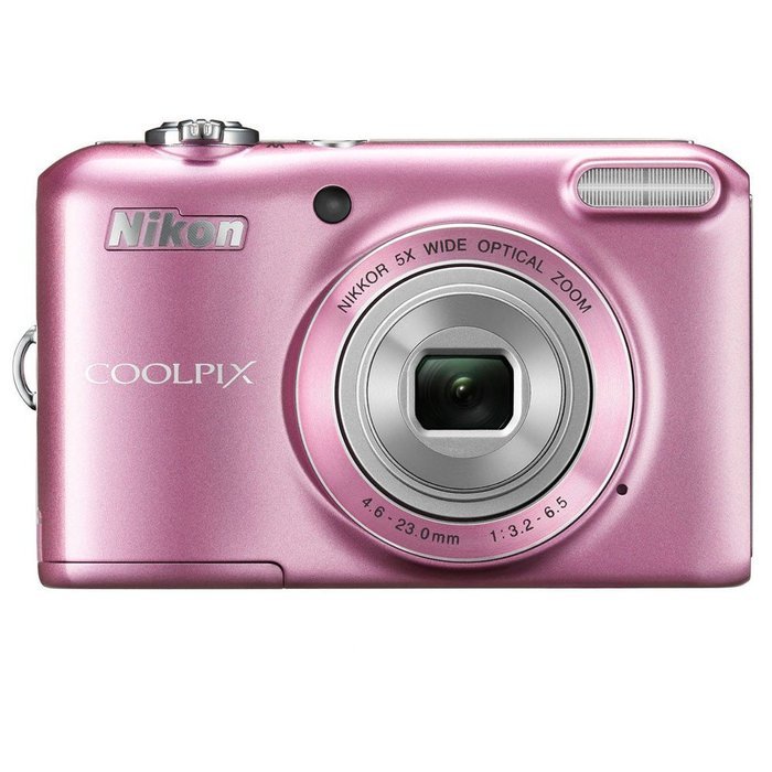 Nikon COOLPIX L28 20.1 MP Digital Camera with 5x Zoom Lens (VNA353E1) (Pink)