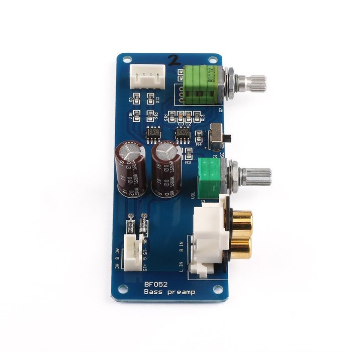 DROKxae; OPA2132 Op-amp Subwoofer Low-pass Filter Circuit Board [Electronics] N6