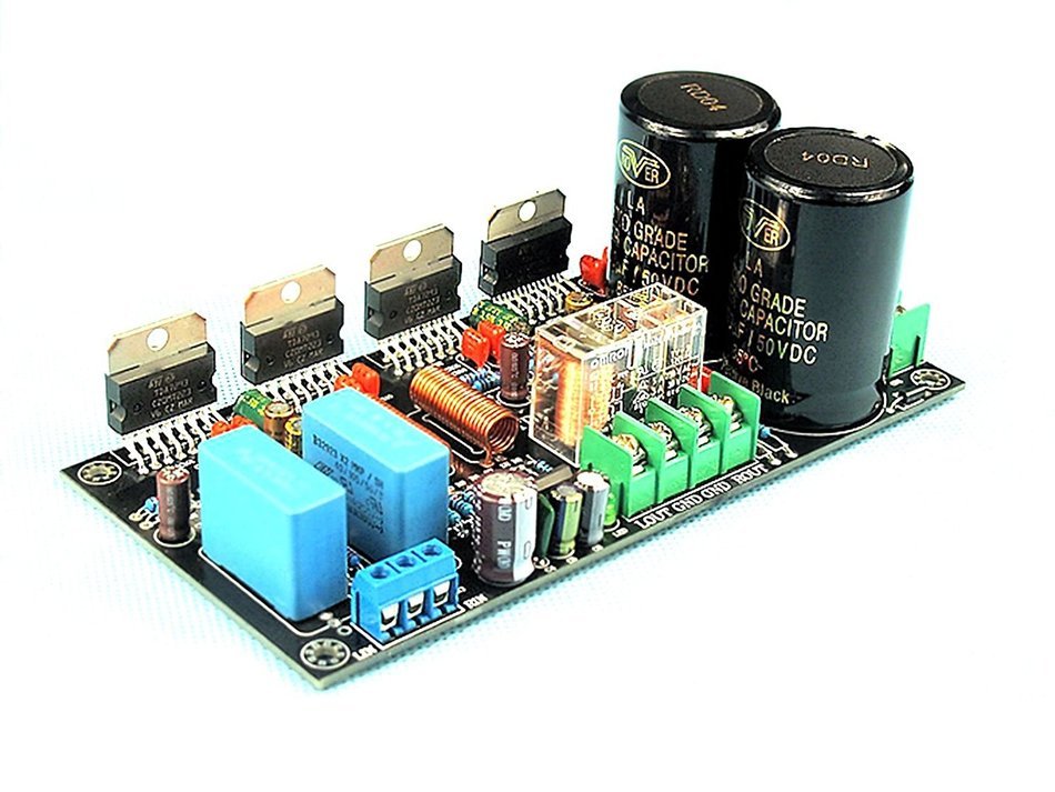 2x160W TDA7293 Dual Parallel Output Protective Amplifier Board & Two-channel & Fever Amp Board