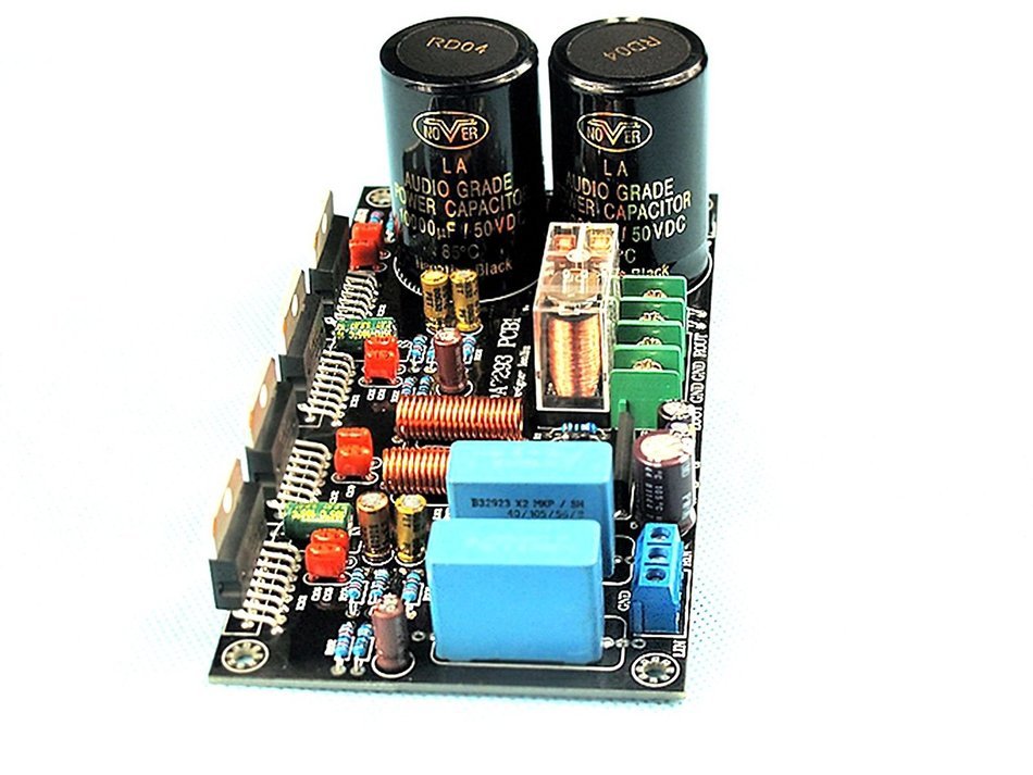 2x160W TDA7293 Dual Parallel Output Protective Amplifier Board & Two-channel & Fever Amp Board N2