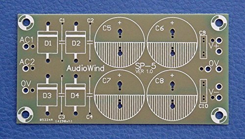 Electronics-Salon 2PCS Dual Polarity Power Supply PCB, For Audio AMP. N2