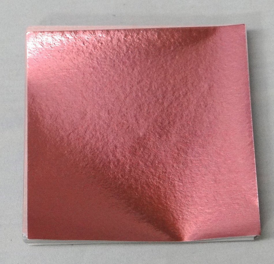 6" X 6" Pink Confectionery Foil Wrappers Candy Wrappers Candy Making Supplies