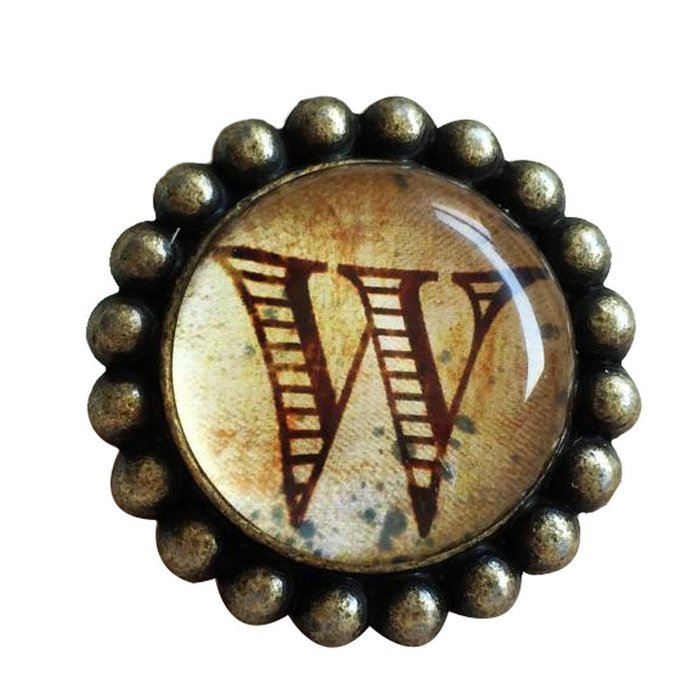 A.B Crew 42mm Antique Glass Cabinet Knobs Home Decor Cupboard Drawers Pulls Handles Unique Hardwares Fittings,... N3