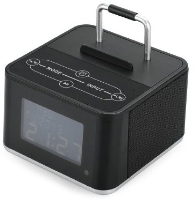 AJ-86 Stereo Bluetooth Speaker - 3.25 Inch LCD Display, Stereo Sound, Calendar, Alarm, FM Radio, Remote Control N3