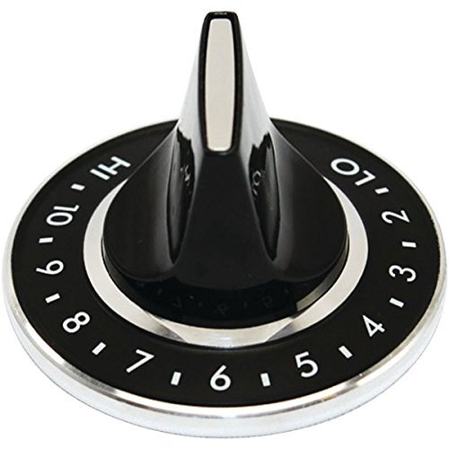 New EXACT REPLACEMENT PARTS ERY700854 Whirlpool Knob (Burner Knob Y700854)