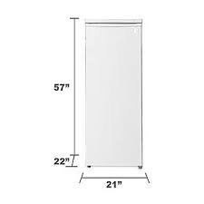 5.8 Cu. Ft. Upright Freezer - White N2