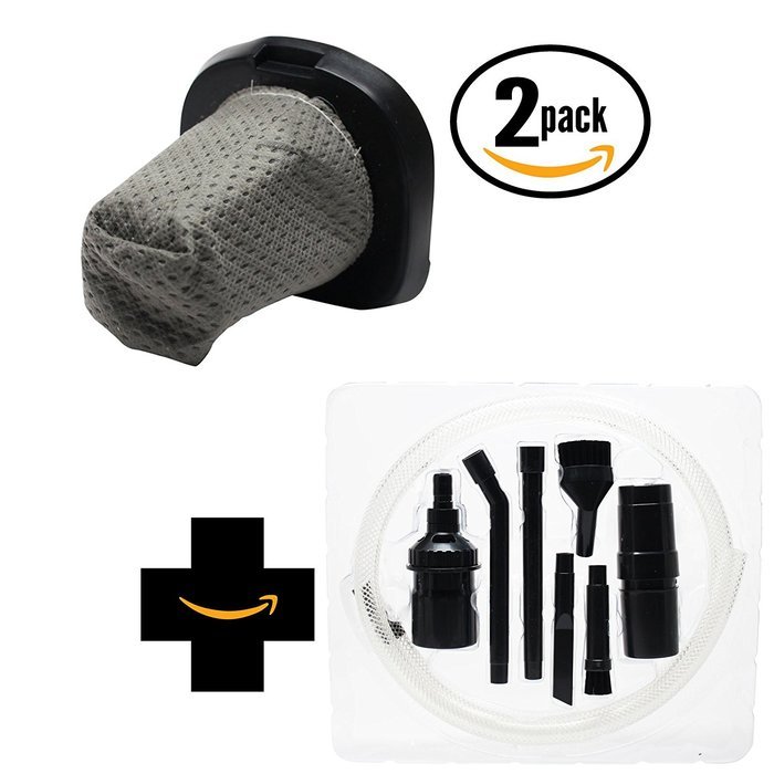2-pack Replacement F25 Filter for Dirt Devil - Compatible with Dirt Devil Simpli-Stik Lightweight Corded Bagless... N2