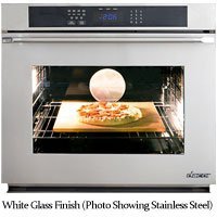 Dacor Renaissance 30" White Glass Electric Wall Oven