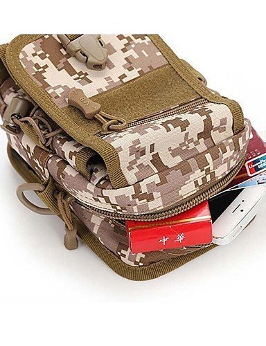 SB@Military Style Outdoor Sports Bag-Shoulder Bag-Waist Bag , brown N6