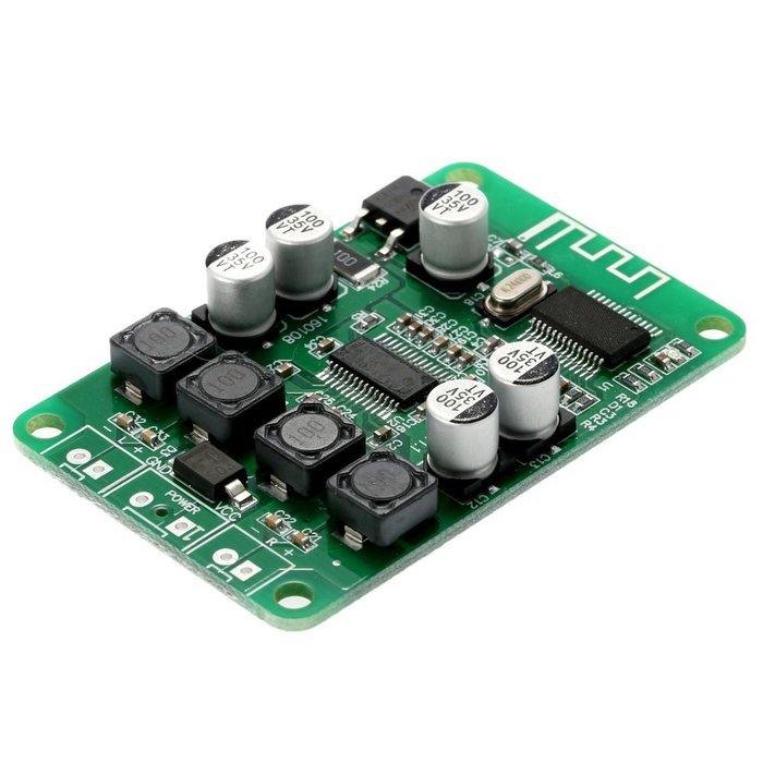 KKmoon DC 10-25V Digital Wireless Bluetooth Power Amplifier Dual Channel Stereo 2*15W for Background Music N7