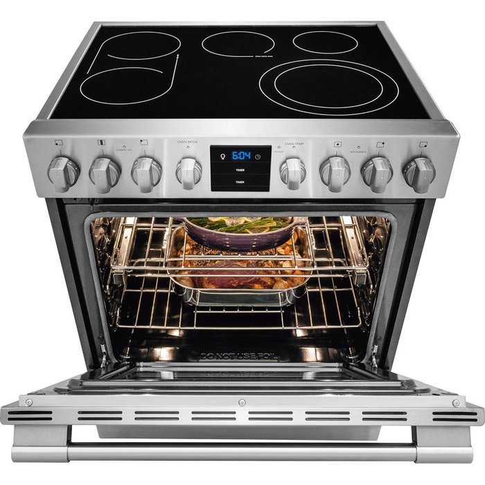 Frigidaire Professional 30" Stainless Steel Freestanding Electric Range N5