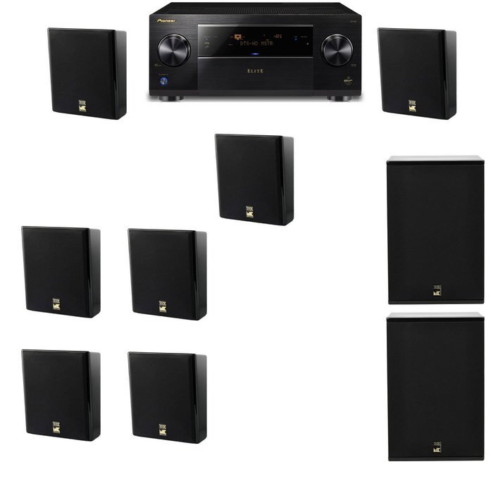 M&K Sound MP150II Wall Mounted Loudspeaker 7.2 X12 Pioneer Elite SC-89