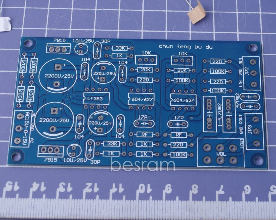 OPA604 Servo Pre-amplifier Kit /AMP board kit dual AC12-15V N2 free ...