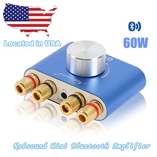 Nobsound&reg; Hifi Mini Bluetooth Stereo Power Amplifier 2.0 Channel 30W*2 / Headphone Amplifier / Wireless Audio... N3
