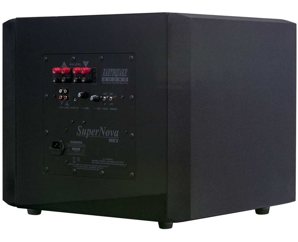 Earthquake Sound Supernova MKV-15 15-Inch Powered Subwoofer (Piano Black, Single) N5