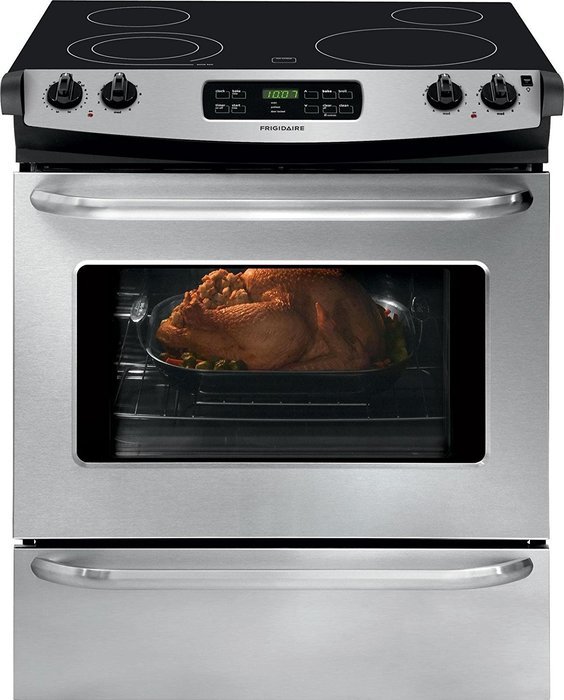 Frigidaire FFES3025PS 30" Slide-In Electric Range in Stainless Steel