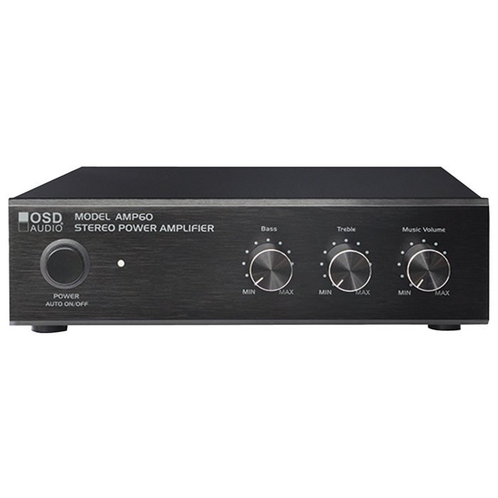 OSD Audio AMP60 2-Channel 25-Watt Compact Stereo IC Power Amplifier ...