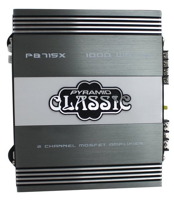 Pyramid PB715X 1000W 2-Channel Amplifier N6