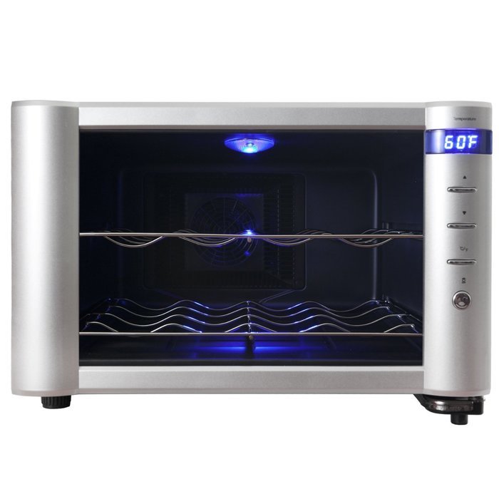 Firebird New 8-Bottle Thermoelectric Quiet Operation Wine Cooler Cellar Chiller Refrigerator N6