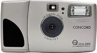 Concord EyeQ Duo 2000 2.0 MP Digital Camera