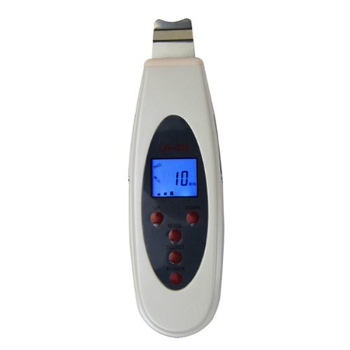 Multifunction Ultrasonic Facial Face Skin Massager LCD Scrubber Cleaner US Plug N5