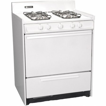 30" Gas Range with Electric Ignition and Sealed Burners