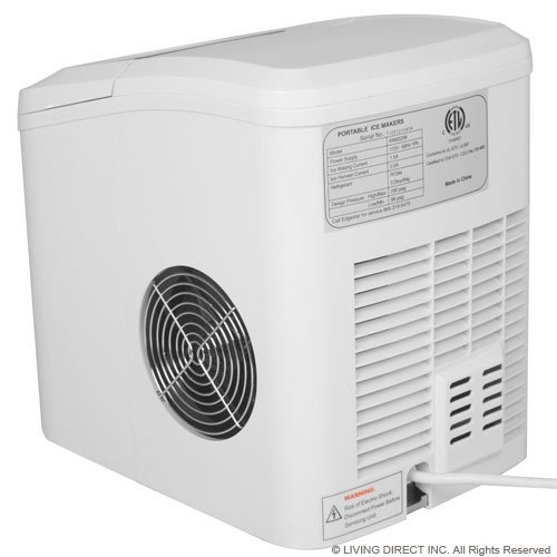 Koldfront Ultra Compact Portable Ice Maker - White N11
