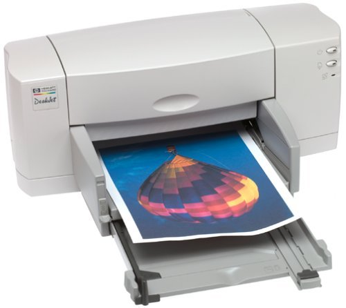 HP Deskjet 840c - Printer - color - ink-jet - Legal - 600 dpi x 600 dpi - up to 8 ppm (mono) / up to 5 ppm (color...