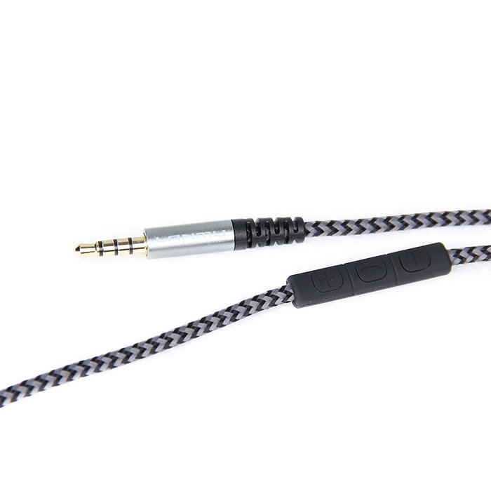 LANMU 1.4m Replacement Audio Cable for Skullcandy Crusher AVIATOR 2.0 Headphone with Mic & Remote N4