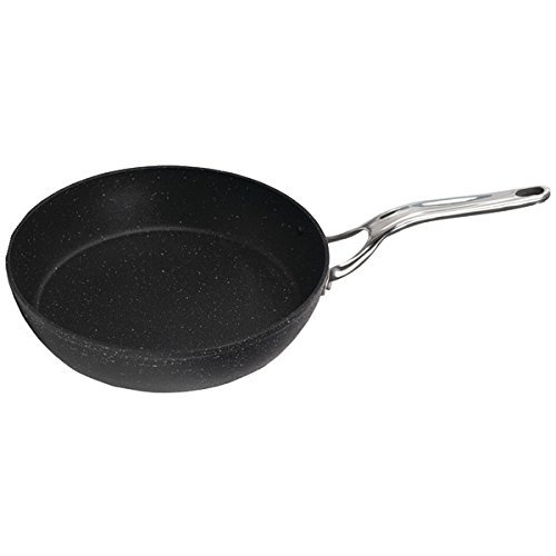 New THE ROCK by Starfrit 060310-006-0000 THE ROCK by Starfrit Fry Pan with Stainless Steel Handle (8")