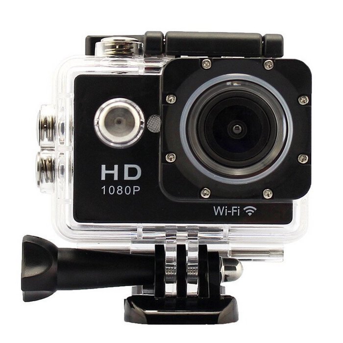 W9 Wifi 2.0 Inch Inch 170&deg; Wide Angel Lens Diving Action Full Hd 1080p 12mp Waterproof Sports Dv Camera with the... N2