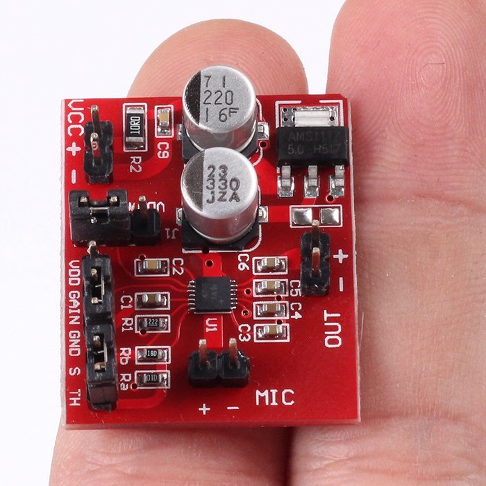 Icstation MAX9814 Electret MIC Microphone Amplifier Module with AGC Function for Arduino N4