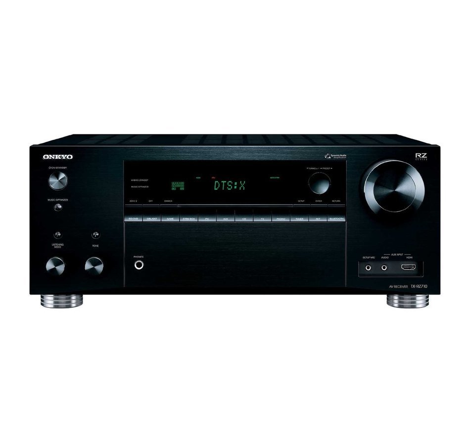 Onkyo Audio & Video Component Receiver, Black (TX-RZ710) N2