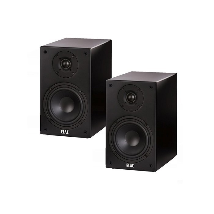 Elac BS73 Bookshelf Speakers- Black Satin (Pair)