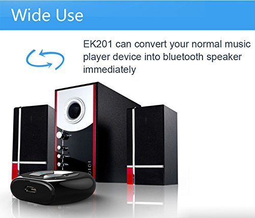 Dr. Queen Bluetooth Receiver Portable Wireless Bluetooth Audio Receiver Transmitter for Car Home Audio Music N11