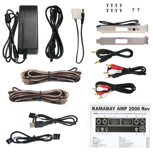Kama Bay AMP 2000 Rev.B - Verst&auml;rker - Schwarz N8