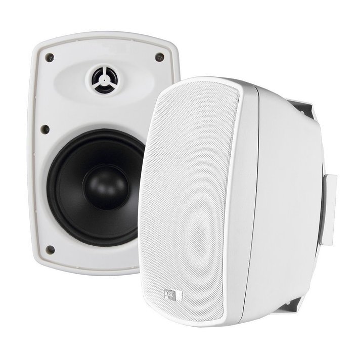 OSD Audio AP650 White 6.5-inch Indoor or Outdoor 150-Watt Patio Speaker Pair