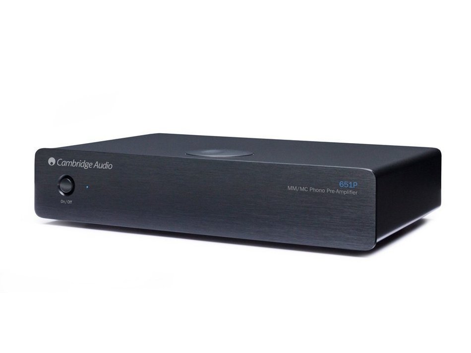 Cambridge - Azur 651P MM/MC Preamp (Black) N3
