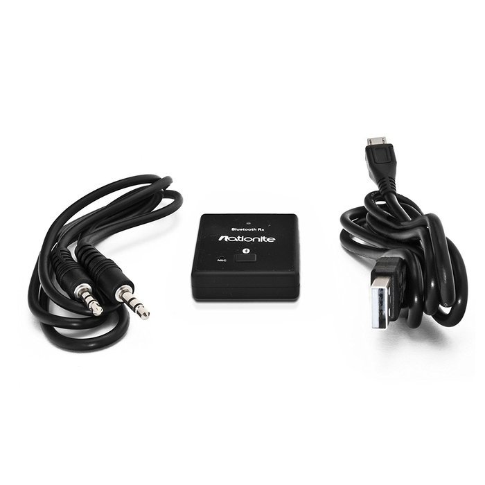Nationite RX41 Portable Bluetooth Audio Receiver w/Built-in Battery - Stream From Your iPhone or Other Bluetooth... N8
