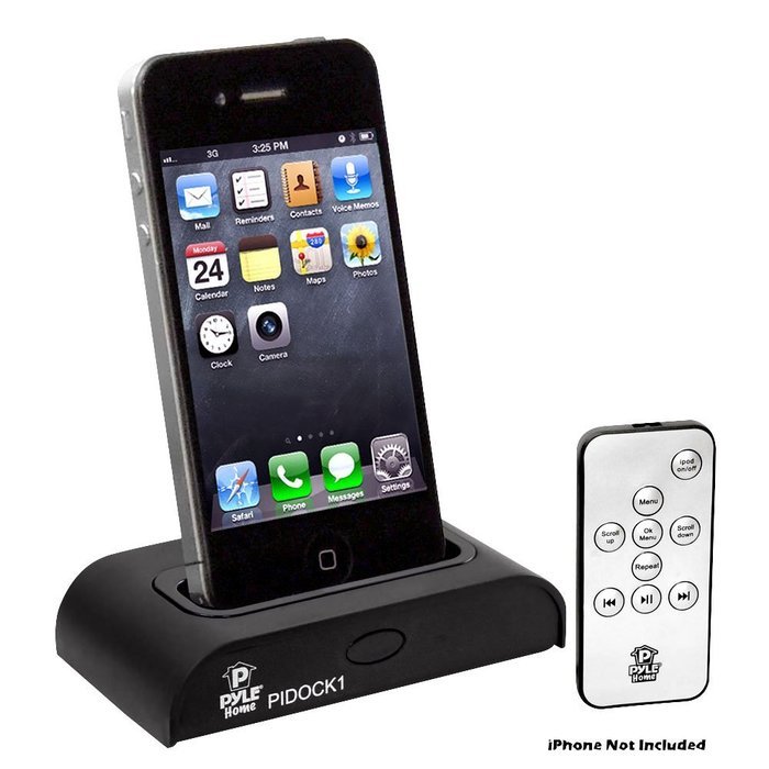 Pyle Stereo Receiver and iPod Dock Package - PT530A Two Channel 350 Watts Built-In AM/FM Radio Amplifier Receiver... N5