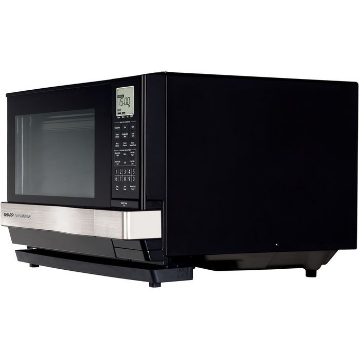 Sharp 1 Cu. Ft. 3-in-1 Microwave Oven with Steamwave and Grill Functions - AX-1100S N4