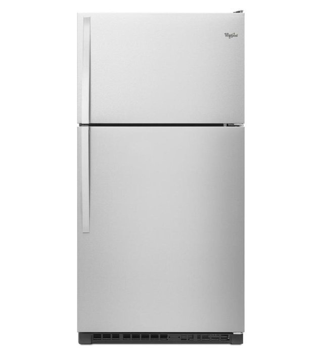 Whirlpool&reg; 33-inch Wide Top-Freezer Refrigerator with Optional EZ Connect Icemaker Kit - 20.5 cu. ft N2