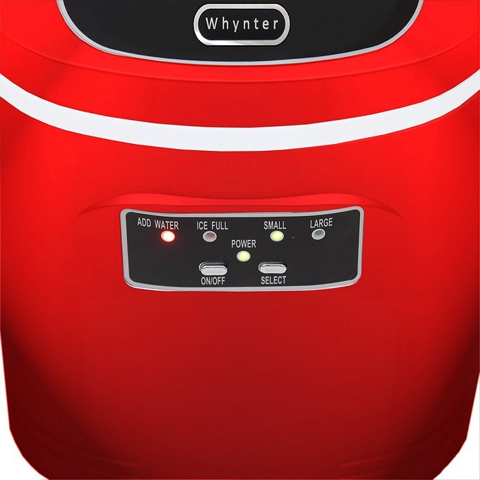 Whynter IMC-270MB Compact Portable Ice Maker, 27 lb. Capacity, Metallic Black N5