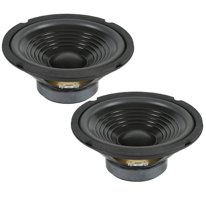 2 Goldwood GW-208/8 Replacement 8" Woofers 400 Watt 8ohm Subwoofer Speakers GW-208/8-2 N4
