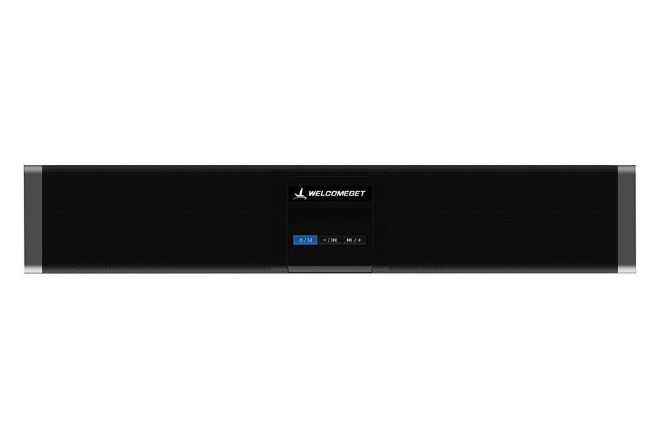 2.2 Channel Bluetooth Sound Bar with Integrated Deep Bass and Infrared Remote Control Speaker WELCOMEGET G-809 N5