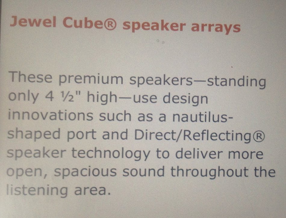 BOSE JEWEL premium DOUBLE CUBE SPEAKER BLACK [3 pac] N3
