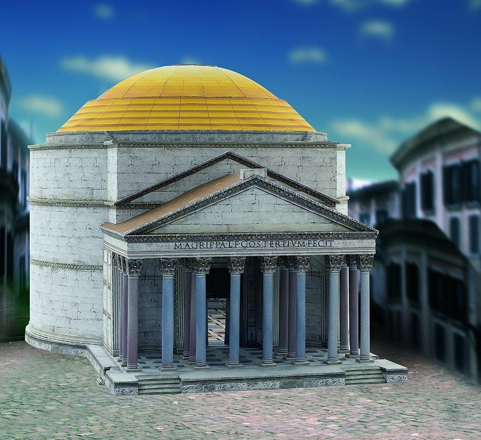 Schreiber-Bogen Card Modelling Pantheon Rom