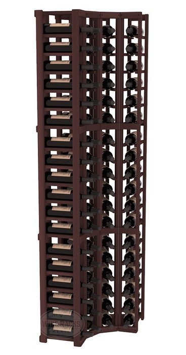 Wine Racks America Redwood 4 Column Wine Cellar Corner Kit. 13 Stains to Choose From! N2