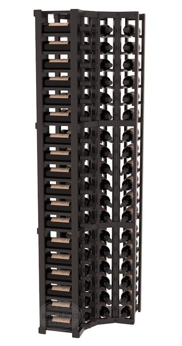 Wine Racks America Redwood 4 Column Wine Cellar Corner Kit. 13 Stains to Choose From! N5